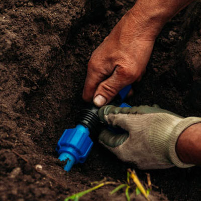 Irrigation system installation